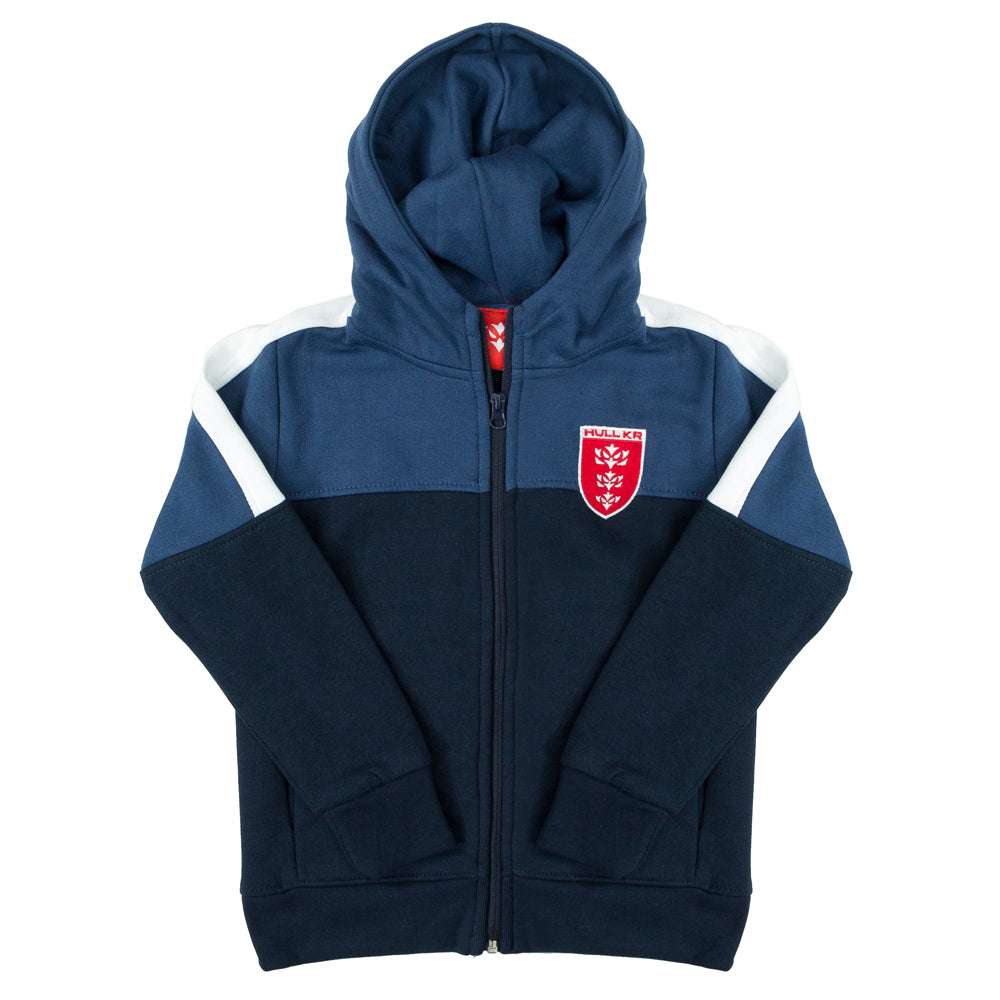 TODDLER NAVY FULL ZIP HOODY