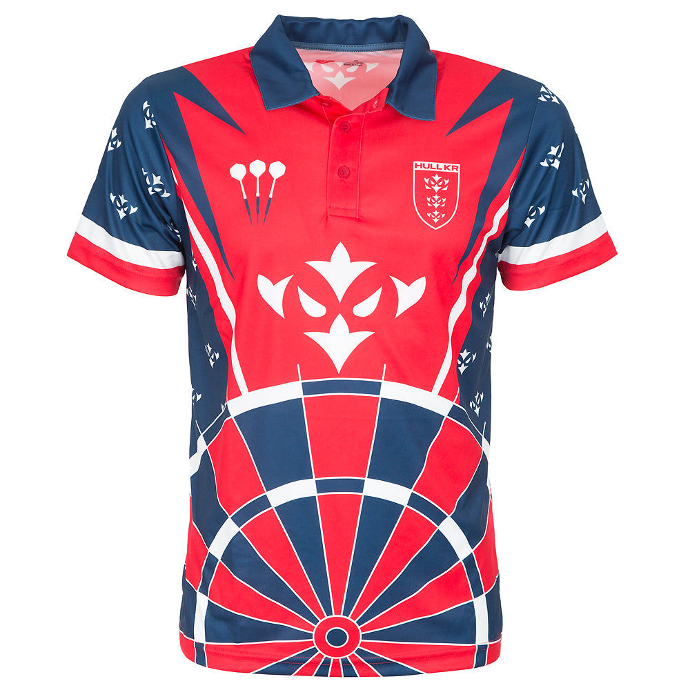 HULL KR RED DARTS SHIRT