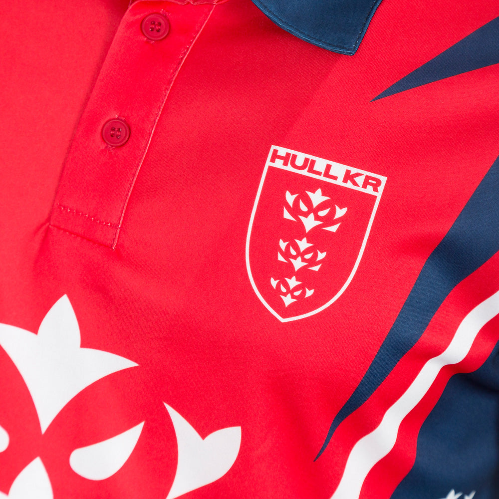HULL KR RED DARTS SHIRT