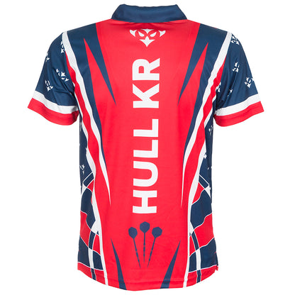HULL KR RED DARTS SHIRT