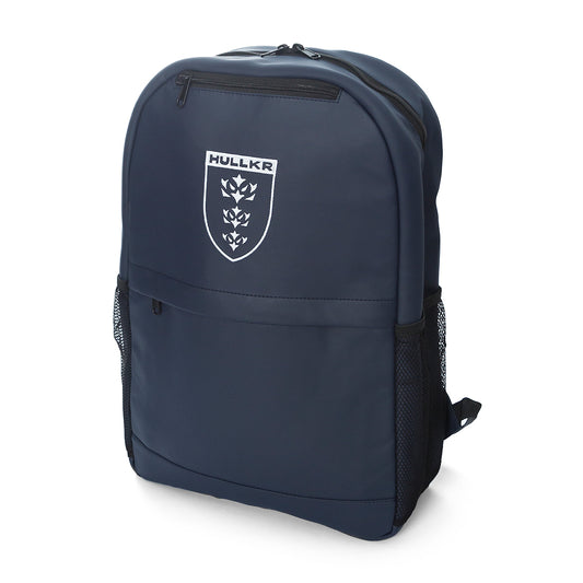 NAVY CREST BACKBACK