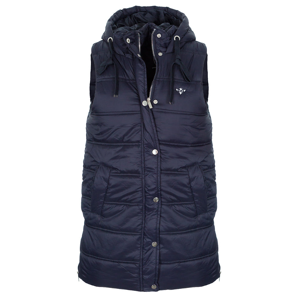 LADIES NAVY ICON GILET
