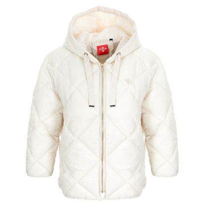 LADIES CREAM ICON JACKET