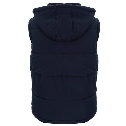 NAVY CREST GILET