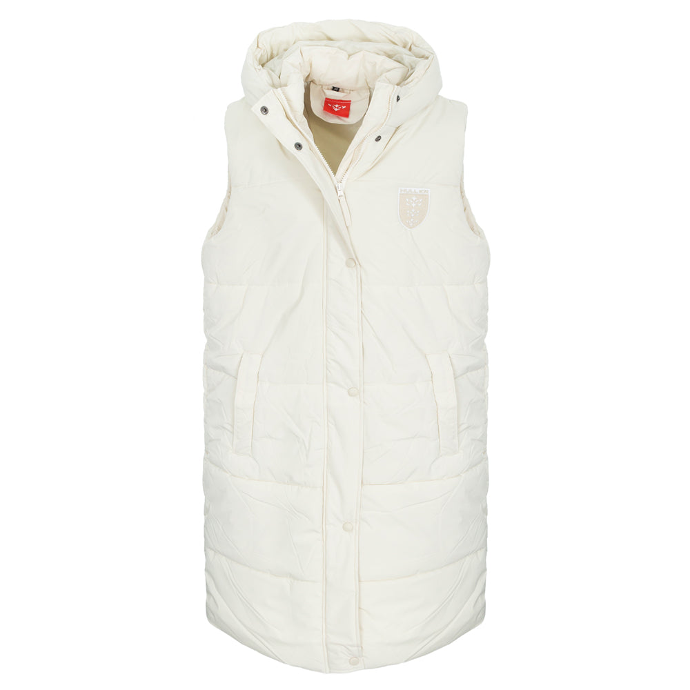LADIES CREAM GILET