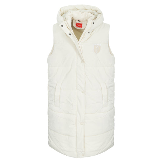 LADIES CREAM GILET