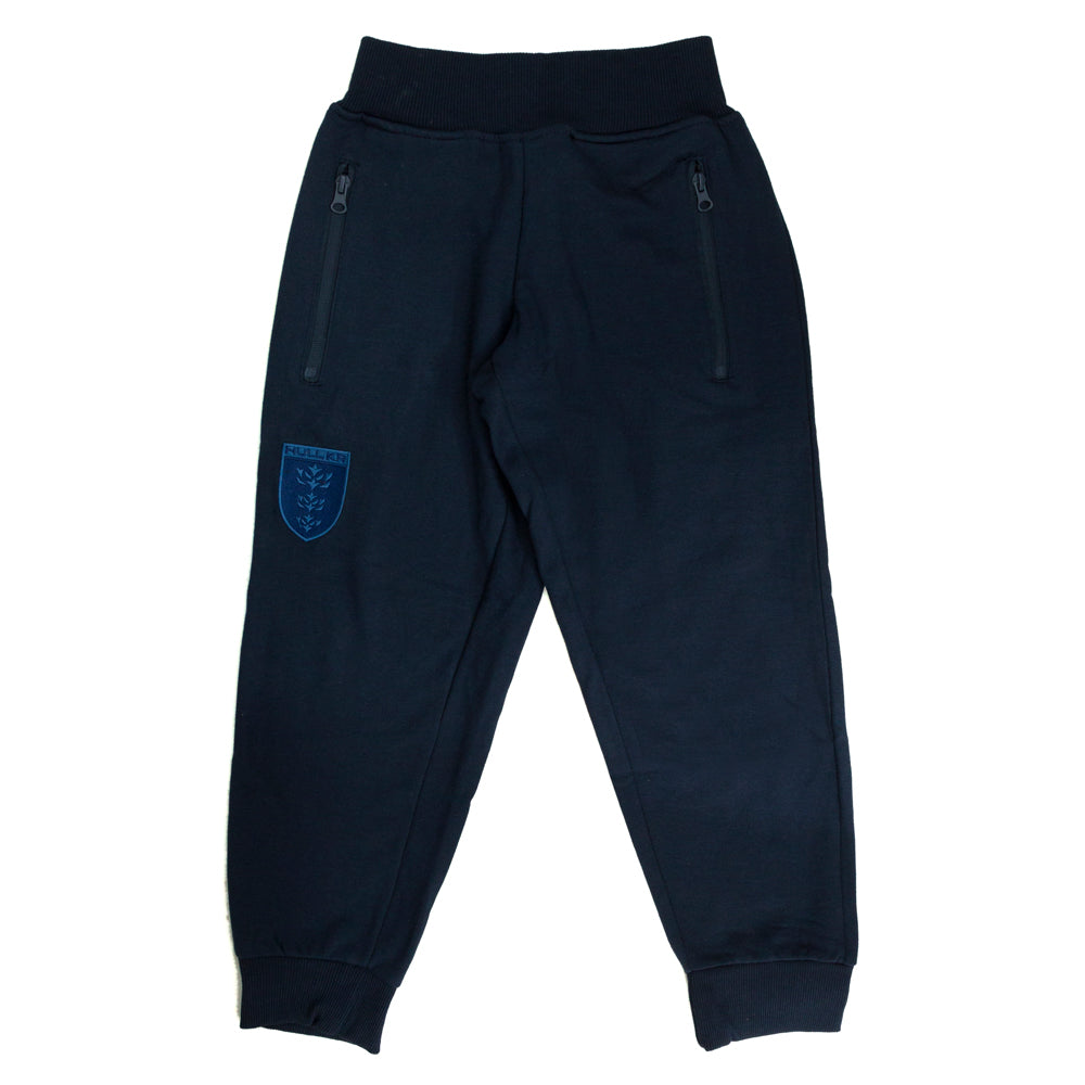 JUNIOR NAVY CREST TRACKSTERS