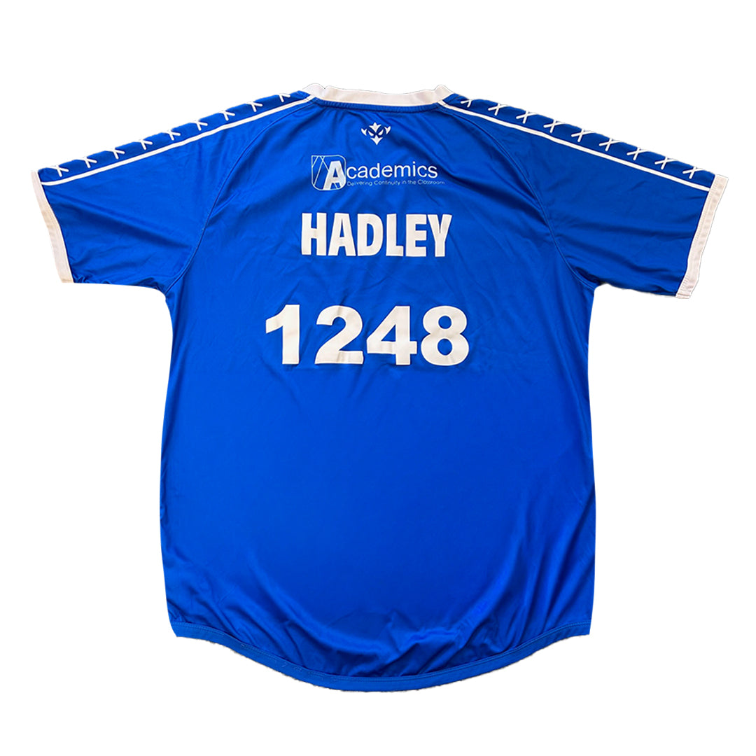 DEAN HADLEY PLAYER WORN 2025 WARM UP SHIRT - AUCTION