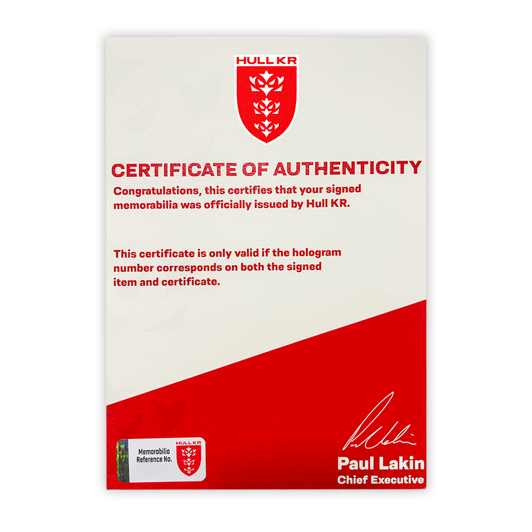 Signed 2024 Grand Final Shirt - Tyrone May