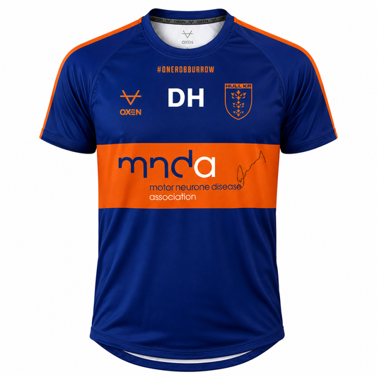 DEAN HADLEY SIGNED PLAYER WORN 2024 WARM-UP SHIRT AUCTION