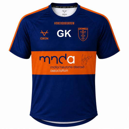 GEORGE KING SIGNED PLAYER WORN 2024 WARM-UP SHIRT AUCTION