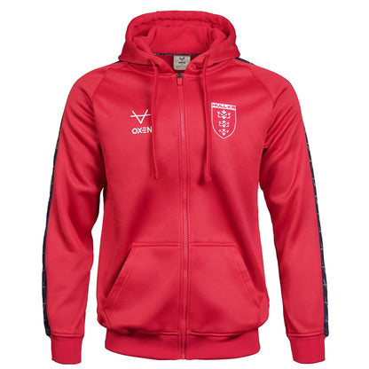 OXEN RED/NAVY FZ HOODY
