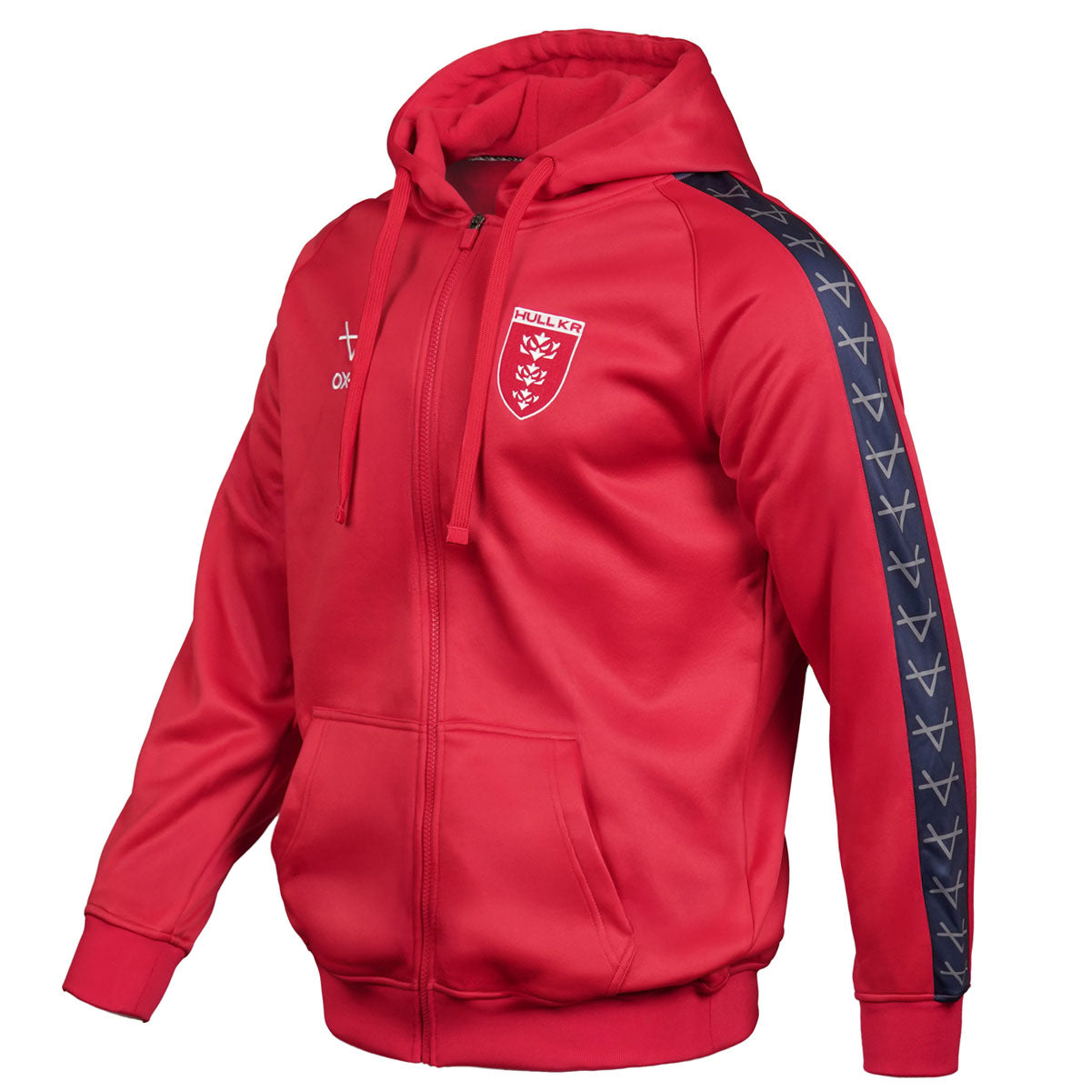 OXEN RED/NAVY FZ HOODY