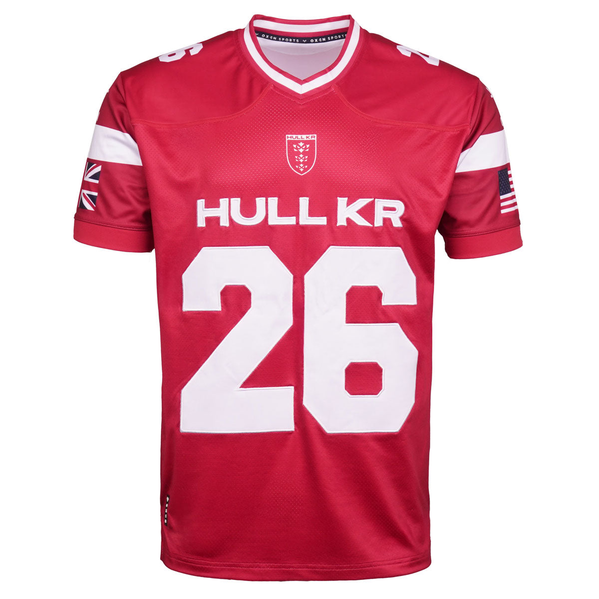 HULL KR USA CAPTAINS RUN GRID IRON SHIRT
