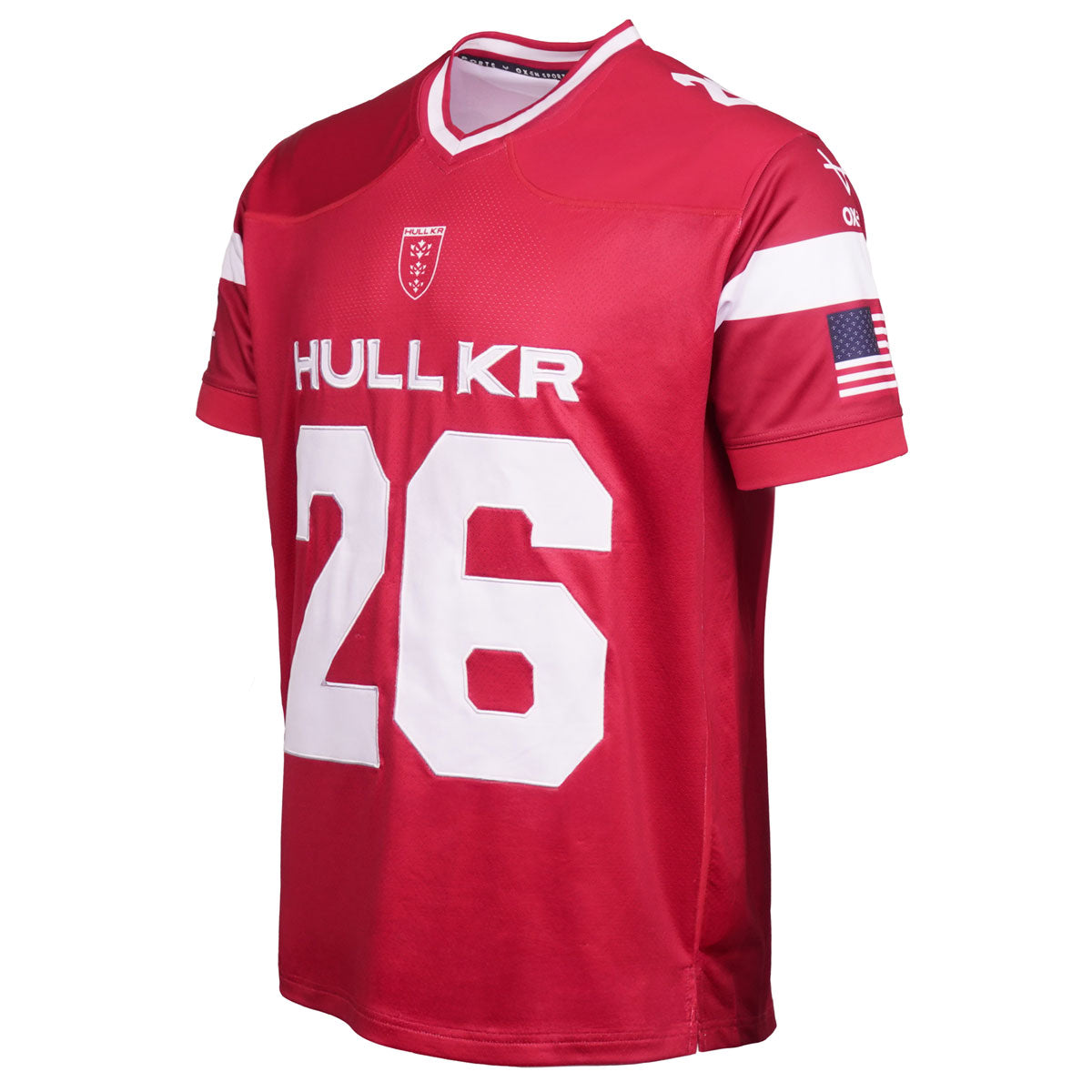 HULL KR USA CAPTAINS RUN GRID IRON SHIRT