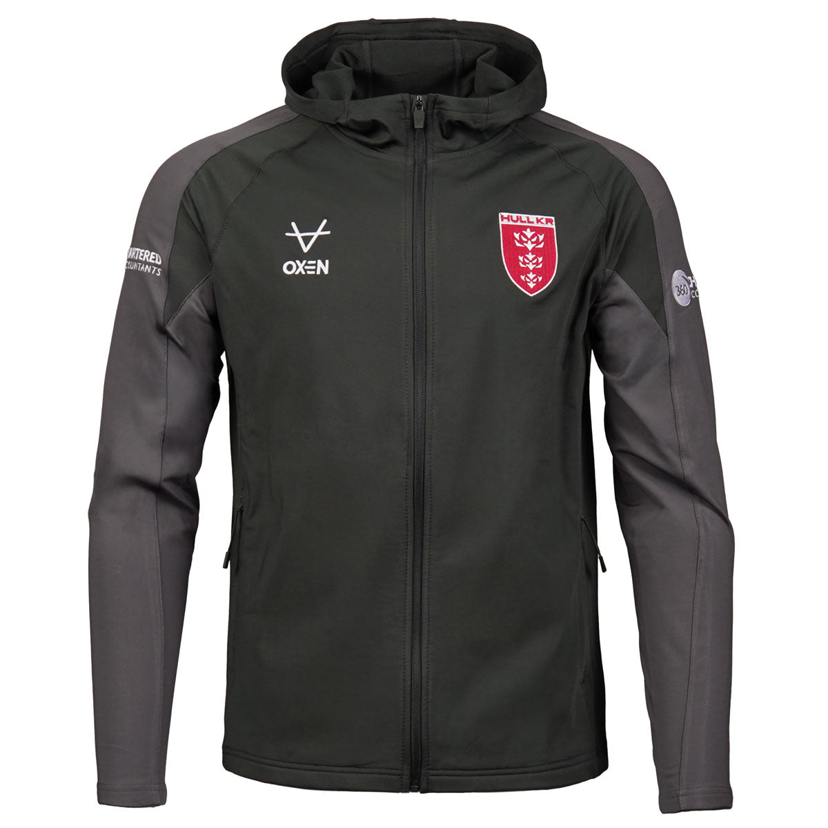 2027 CHARCOAL COACHES FZ HOODY