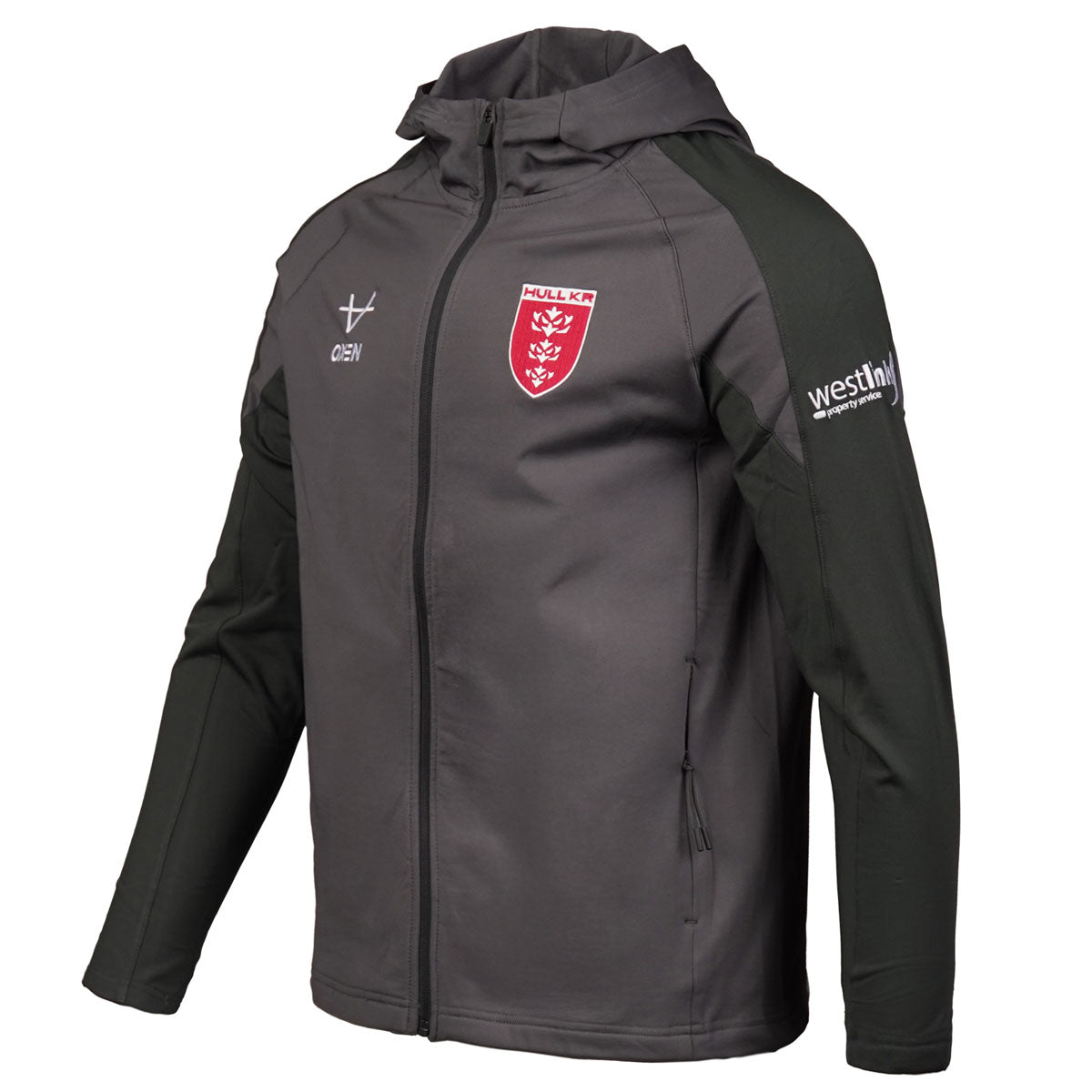 2027 CHARCOAL PLAYERS JUNIOR FZ HOODY