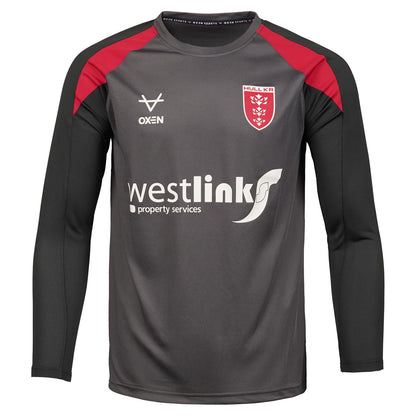 2027 CHARCOAL PLAYERS L/S TEE