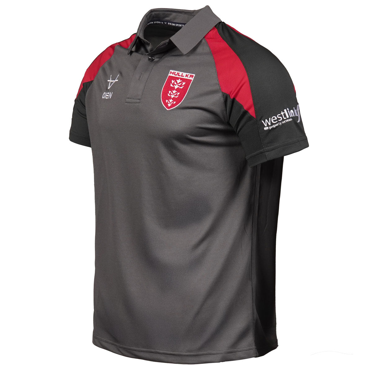 2027 CHARCOAL PLAYERS POLO