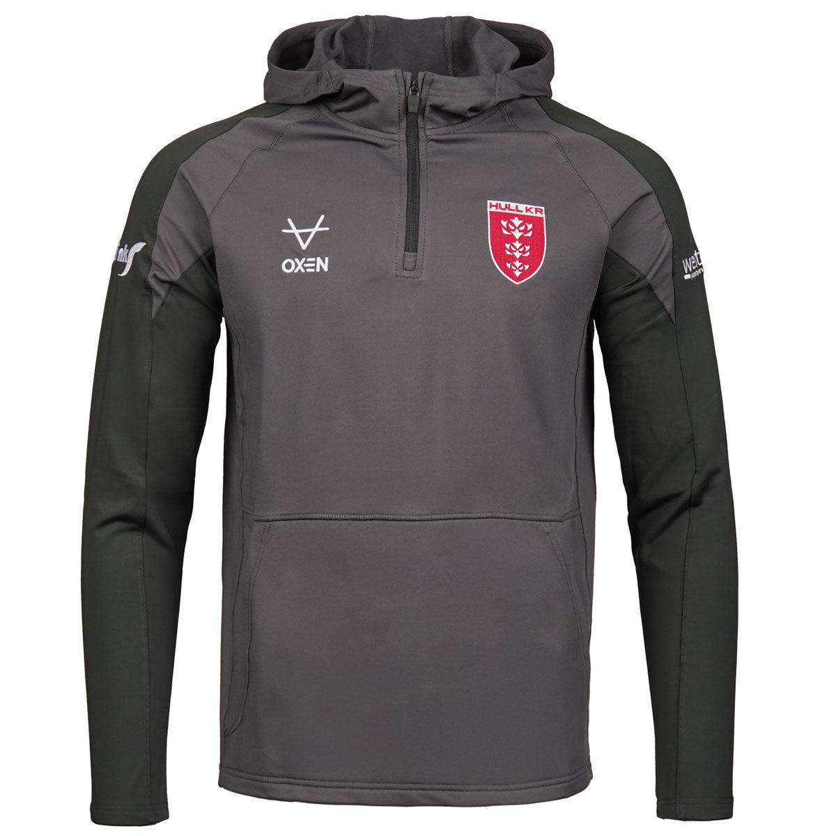 2027 CHARCOAL PLAYERS JUNIOR QZ HOODY