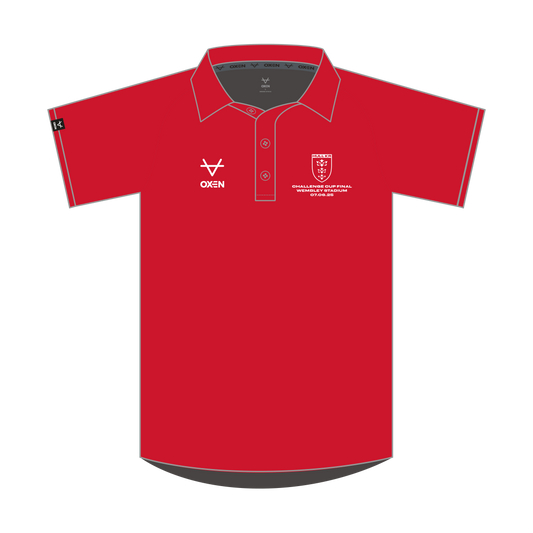 WEMBLEY RED PLAYER POLO