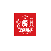 TREBLE WINNERS CAR STICKER