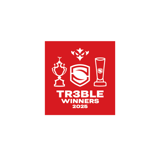 TREBLE WINNERS CAR STICKER - PRE ORDER!