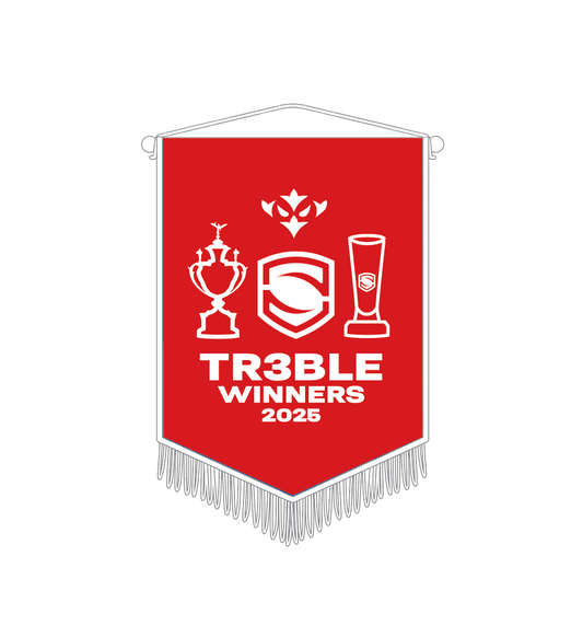 TREBLE WINNERS PENNANT - PRE ORDER!