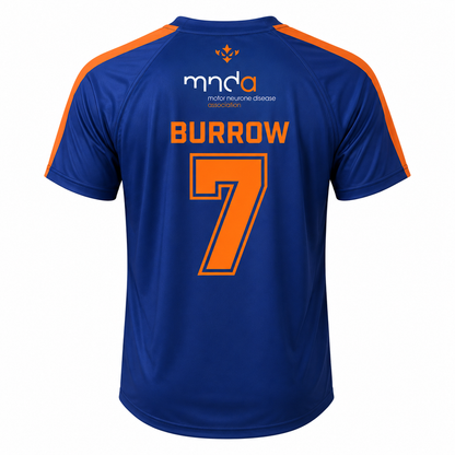 RYAN HALL SIGNED PLAYER WORN MND WARM-UP SHIRT AUCTION