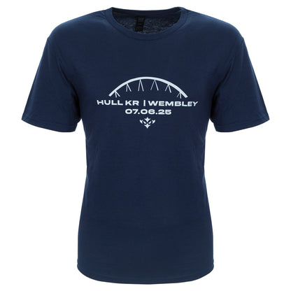 Navy Hull KR Wembley Arch Tee