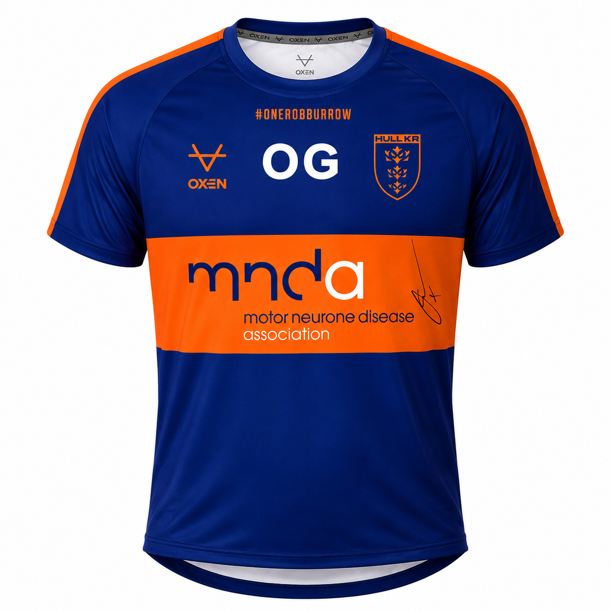 OLIVER GILDART SIGNED PLAYER WORN 2024 WARM-UP SHIRT AUCTION