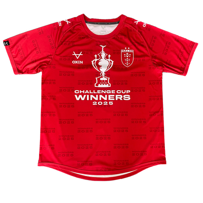 RED WINNERS TROPHY TRAINING TEE - PRE ORDER
