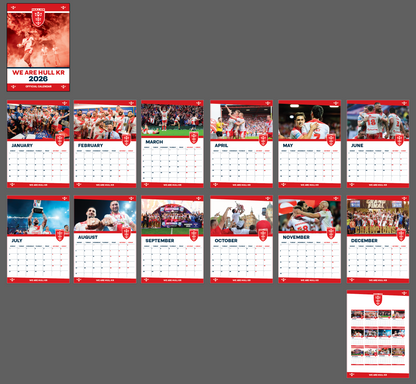 2026 HULL KR CALENDAR