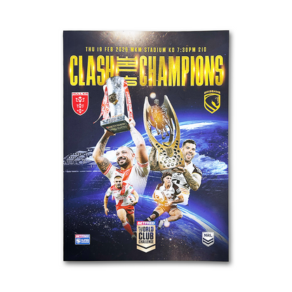 OFFICIAL WORLD CLUB CHALLENGE PROGRAMME