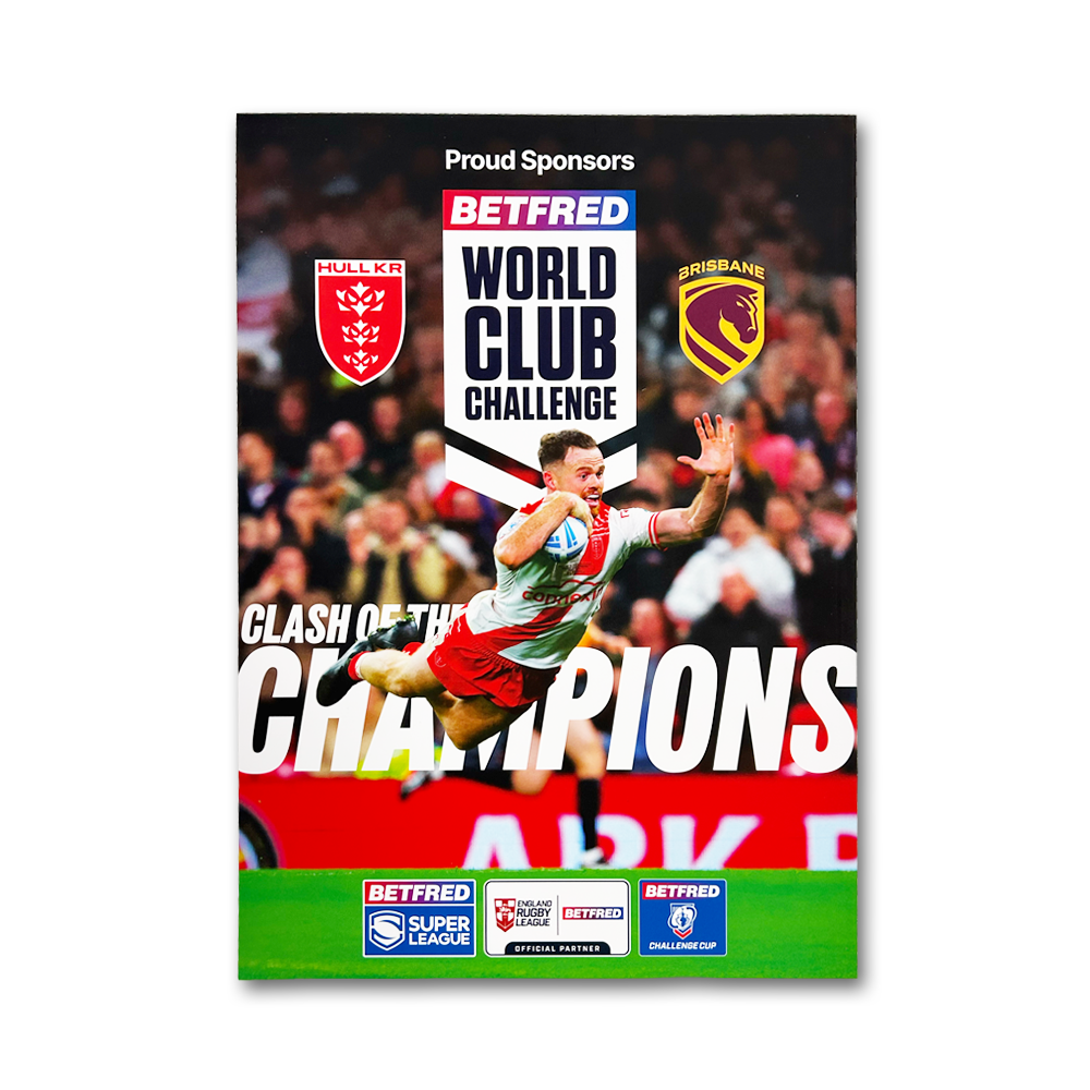 OFFICIAL WORLD CLUB CHALLENGE PROGRAMME