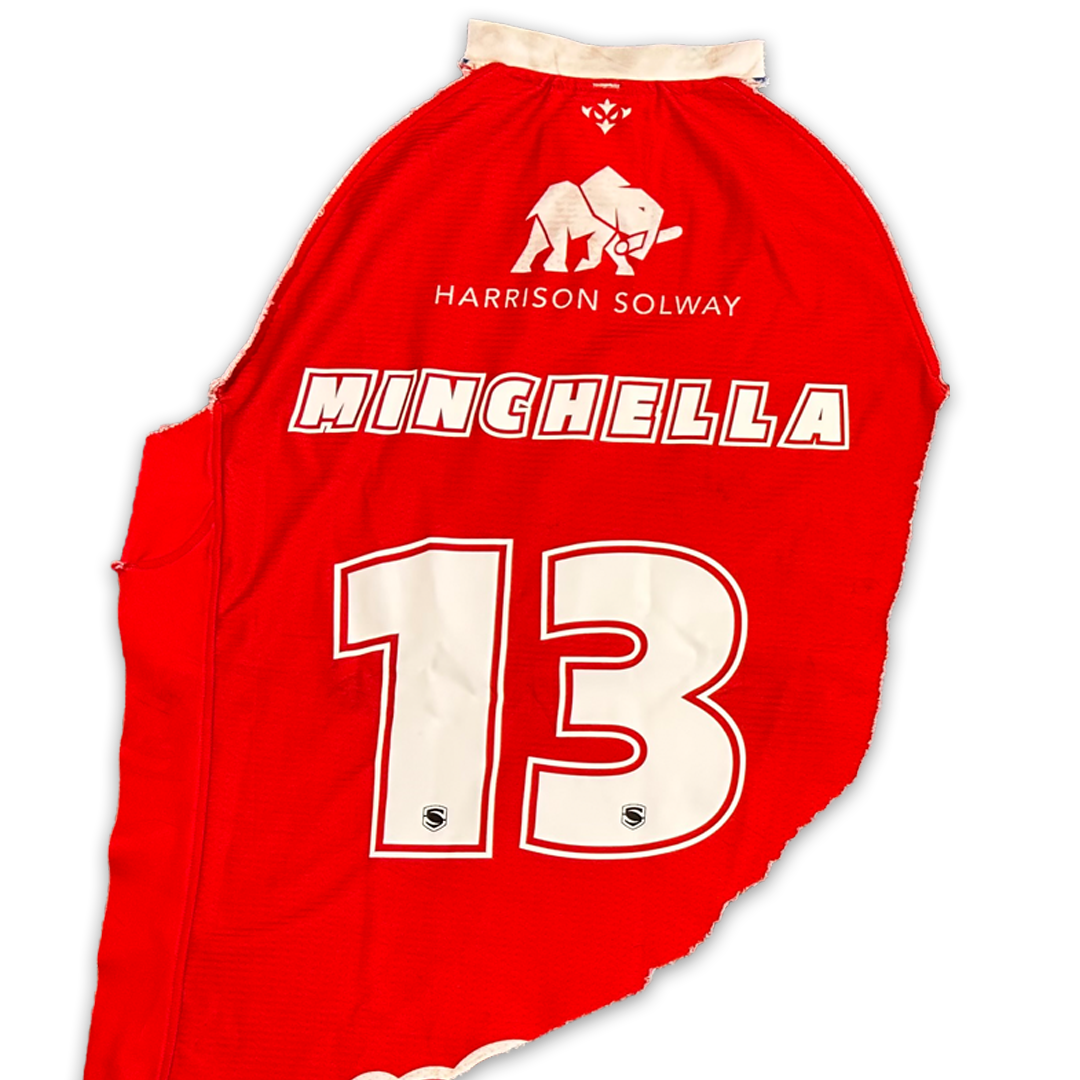 Elliot Minchella Player Worn World Club Challenge Shirt Auction