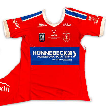 Elliot Minchella Player Worn World Club Challenge Shirt Auction