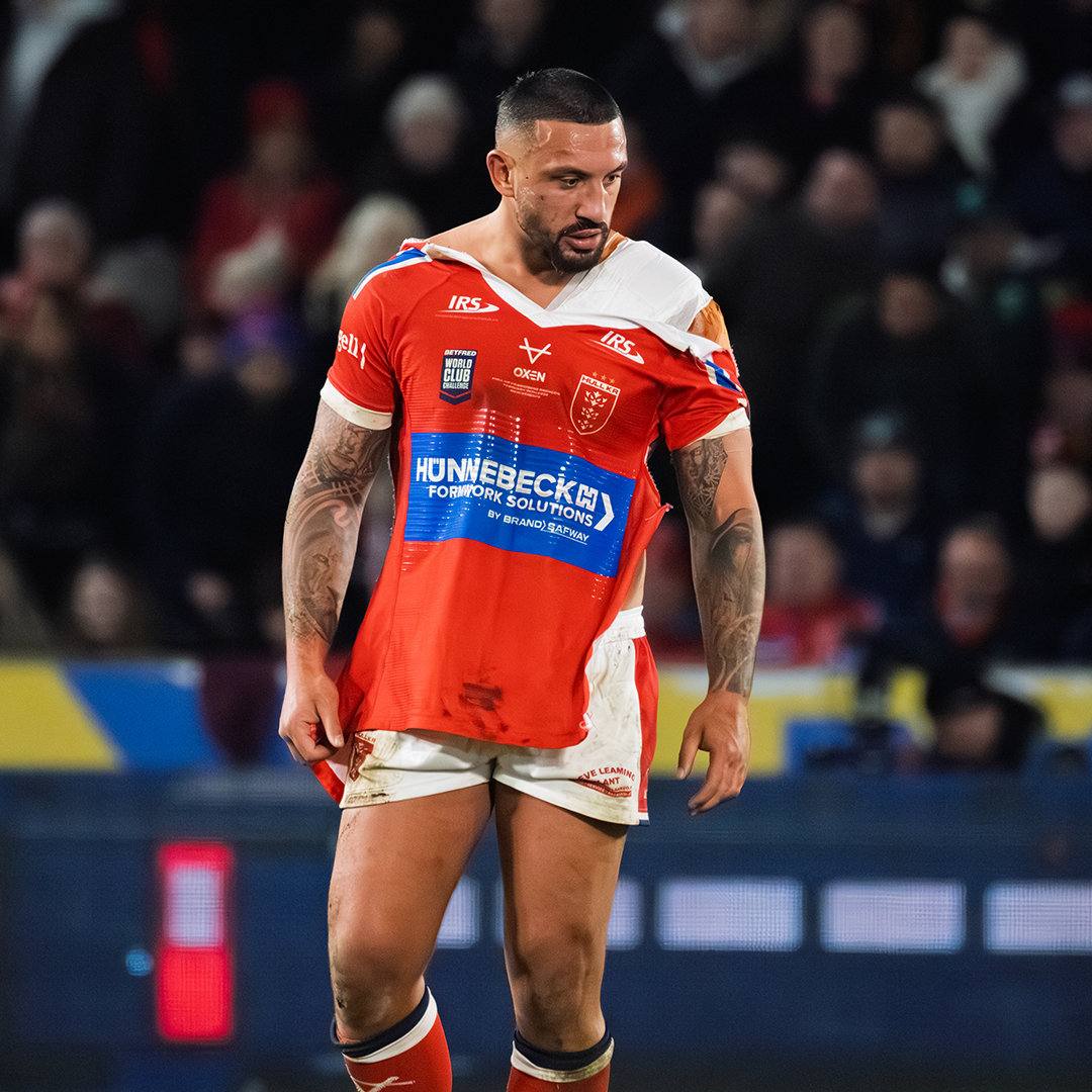 Elliot Minchella Player Worn World Club Challenge Shirt Auction