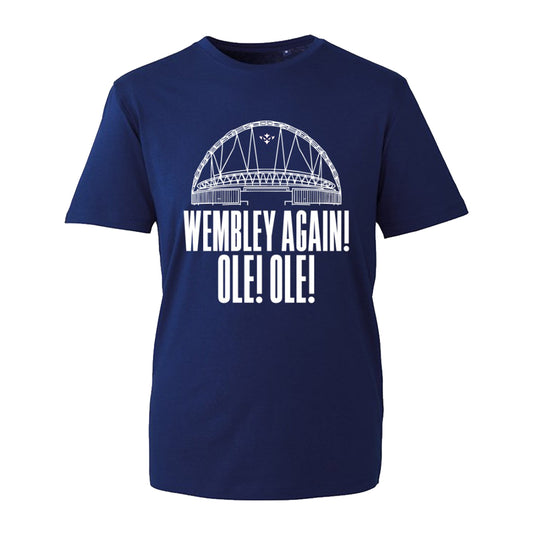 WEMBLEY AGAIN NAVY TEE