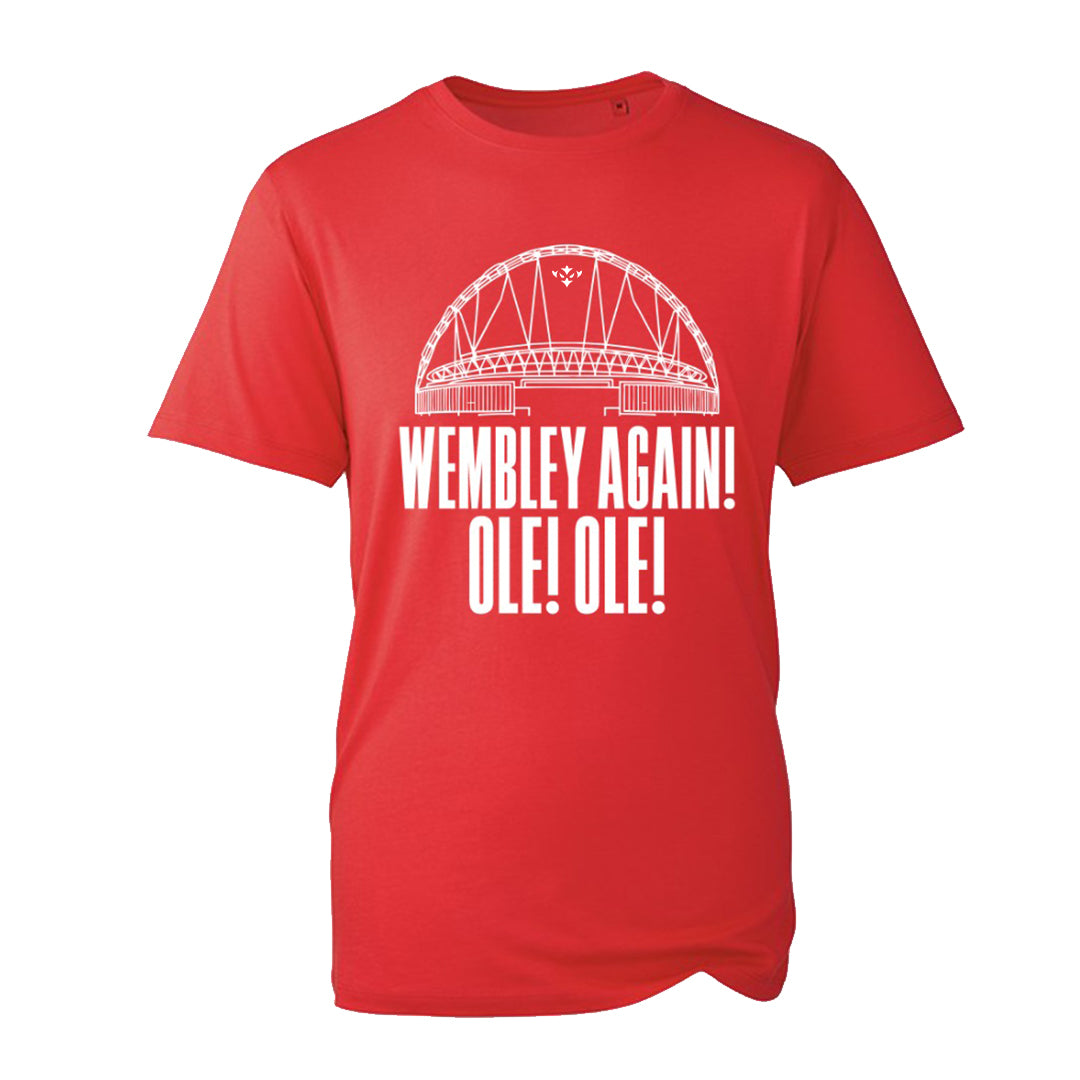 WEMBLEY AGAIN RED TEE