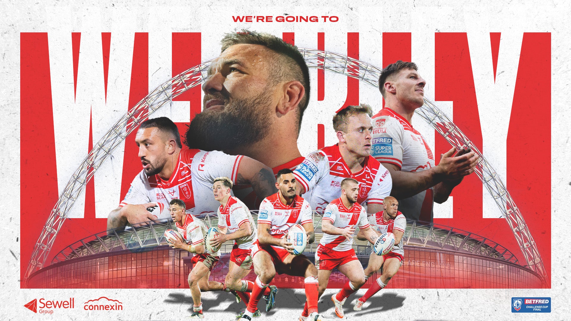We're going to Wembley Banner