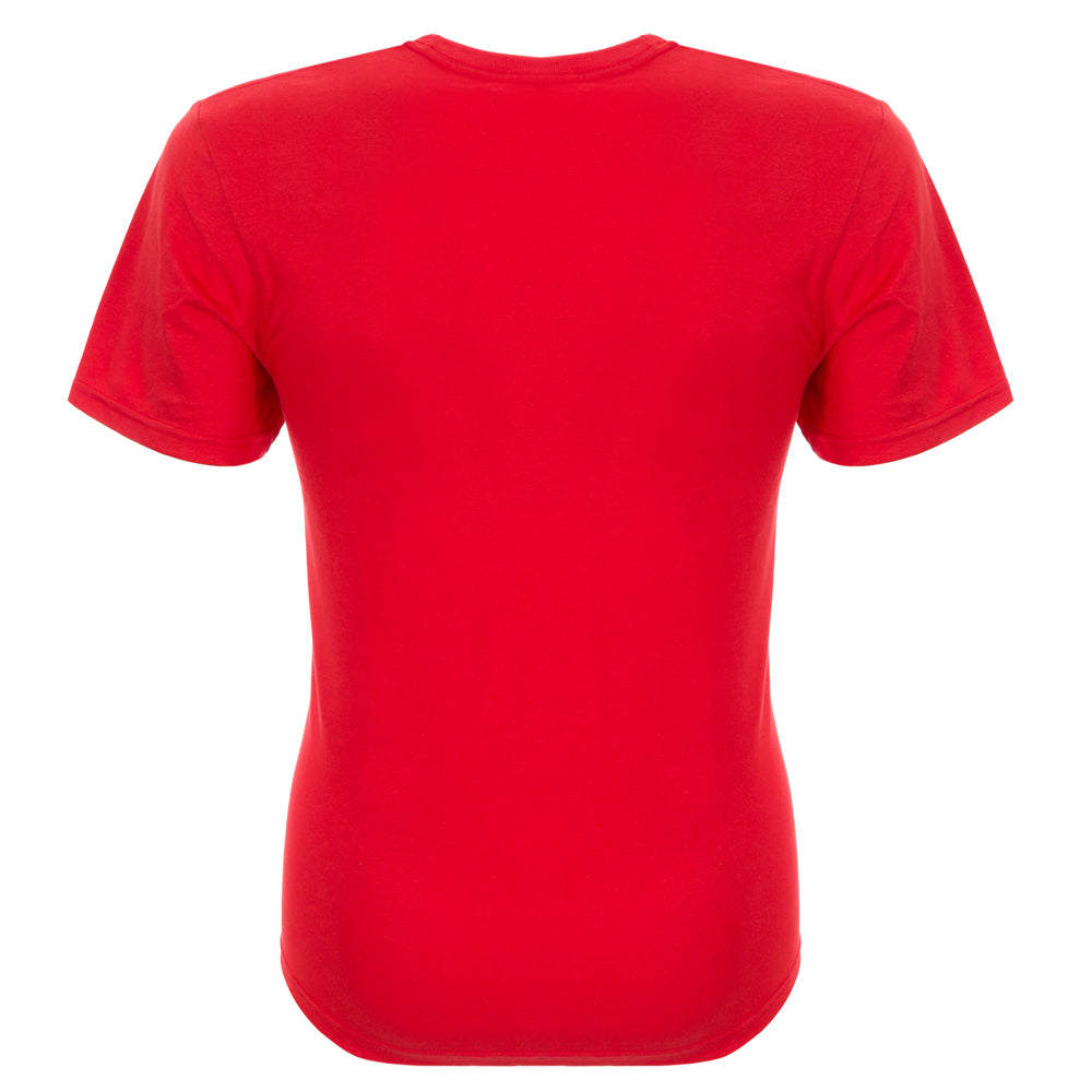 Wembley Red Trophy Tee Back