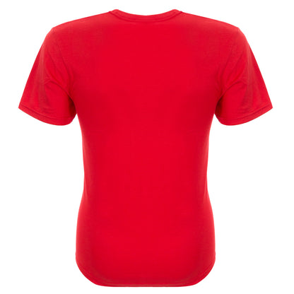 Wembley Red Trophy Tee Back