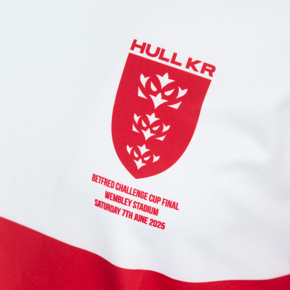 Wembley Warm Up Shirt Close Up Crest