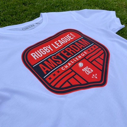 2025 AMSTERDAM CHALLENGE EVENT TEE - WHITE