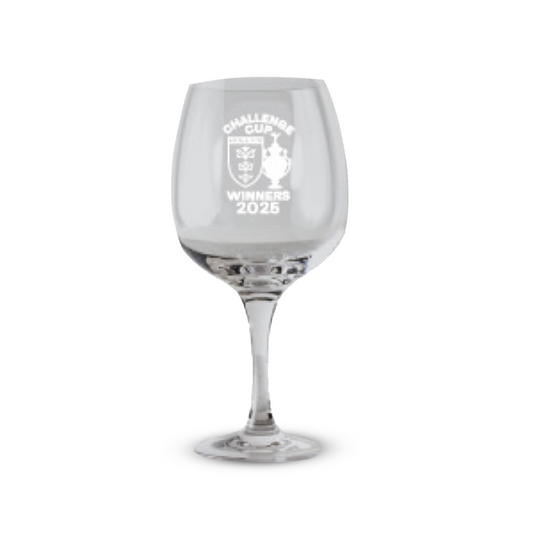 CHALLENGE CUP WINNERS WINE GLASS - PRE ORDER