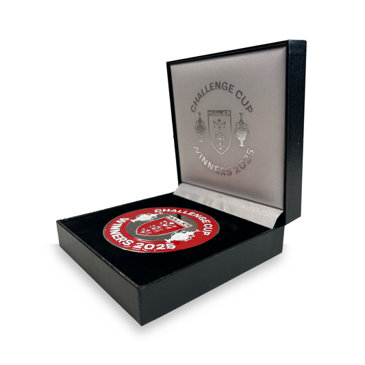 CHALLENGE CUP WINNERS LIMITED EDITION BOXED MEDAL