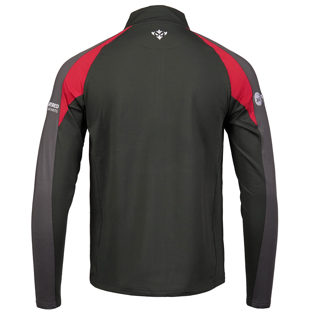2027 CHARCOAL COACHES QZ JACKET
