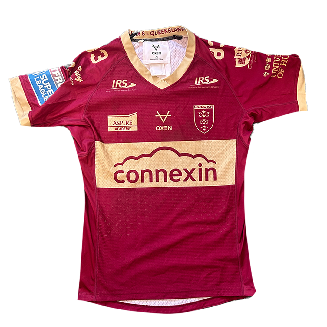 KANE LINNETT 2023 QUEENSLAND ALTERNATE SHIRT - AUCTION